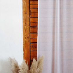 Sheer curtain NEPS, v.01, white