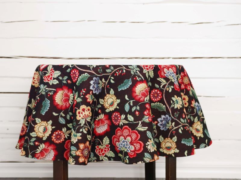 Tablecloth JAVA v.10 black,...