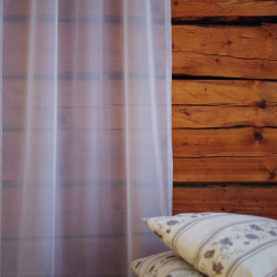 Sheer curtain LAURA 11101, v.26, light grey