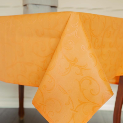 Tablecloth URUGUAY v.40, orange, with Teflon treatment