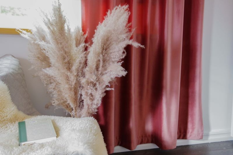 Curtain SPRING v.5275, dusty pink