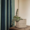 Curtain SPRING v.5288, petrol blue blue