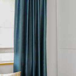 Curtain SPRING v.5288, petrol blue blue