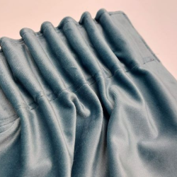 Curtain SPRING v.5288, petrol blue blue