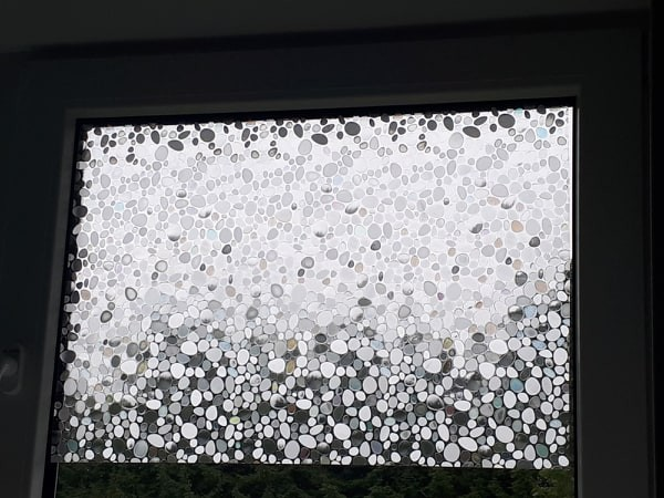 Self-adhesive glass cover...