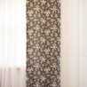 Curtain panel SNOW FLAKES, grey