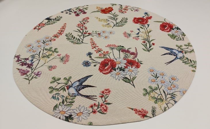 Tablecloth SUVI round, allover