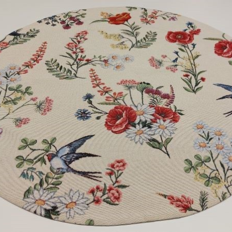 Tablecloth SUVI round, allover