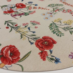 Tablecloth SUMMER round, allover