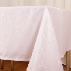 Tablecloth RODANO rectangular, white, custom size