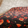 Bedspread MOONID, black