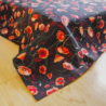 Bedspreads POPPIES, black