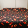 Bedspreads POPPIES, black