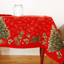 Christmas tablecloth PINETREE