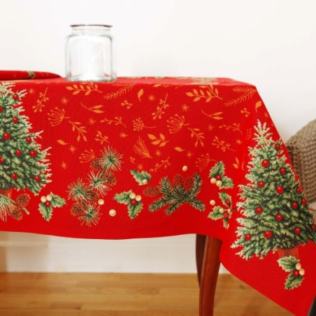 Christmas tablecloth PINETREE