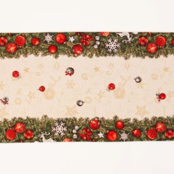Christmas table runner SPRUCE