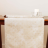 Table runner RECIFE v.389, beige-gold