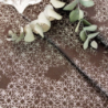 Table runner RECIFE v.1121, black-silver