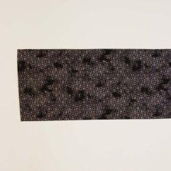 Table runner RECIFE v.1121, black-silver