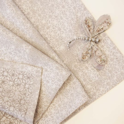 Table runner RECIFE v.724, grey-silver