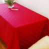 Tablecloth LOOP v.25, red, with Teflon treatment, custom size