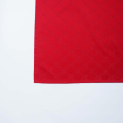 Tablecloth LOOP v.25, red, with Teflon treatment, custom size
