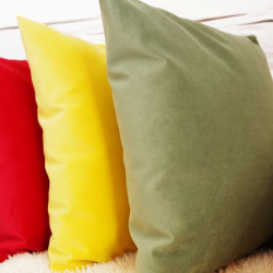 Cushion cover JADE v.400, yellow