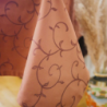 Tablecloth ACACIA, v.362, brown, custom size
