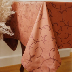 Tablecloth ACACIA, brown, special size