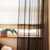 Sheer curtain RIVA v.12, black
