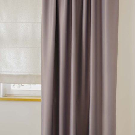Dimout curtain SATEN v.907, grey