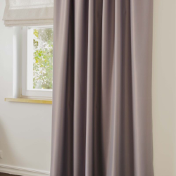 Dimout curtain SATEN v.907, grey