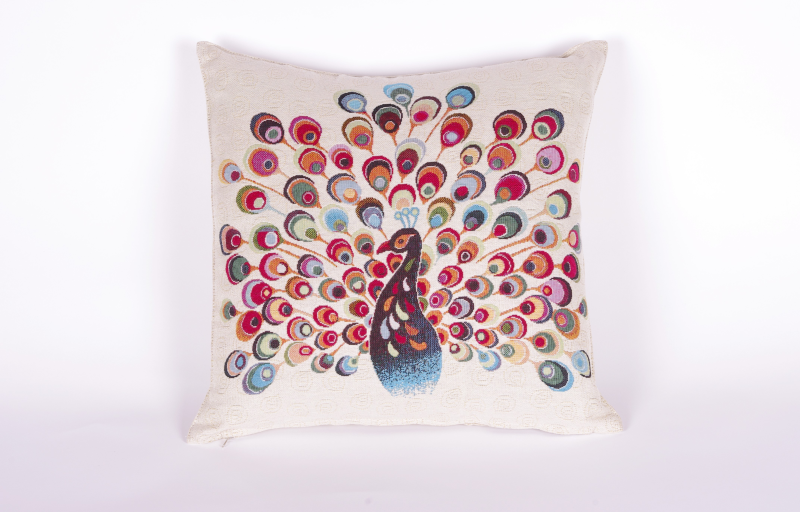 Pillow cover PEACOCK