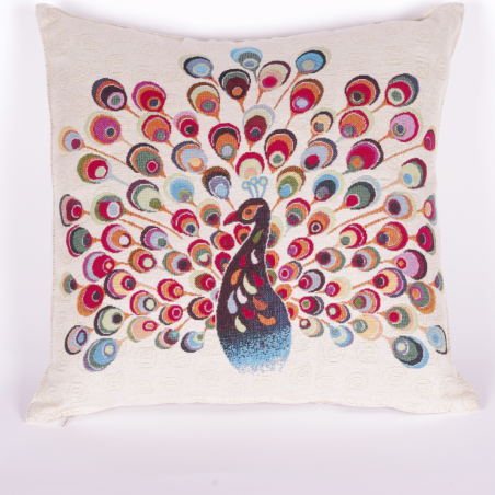 Pillow cover PEACOCK