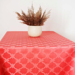 Tablecloth LOOP v.11, dusty pink, rectangular, with Teflon treatment