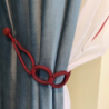 Curtain magnet ELENA, dark red