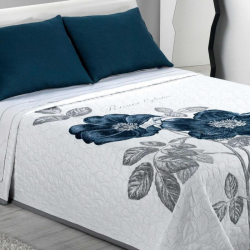 Bed cover ROSE v.23, turquoise