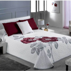 Bedspread ROSE v.13, fuchsia