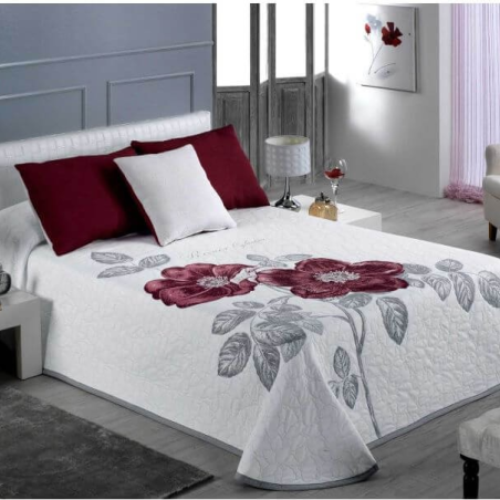 Bed cover ROSE v.13, fuchsia