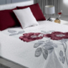 Bed cover ROSE v.13, fuchsia