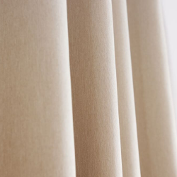 Blackout curtain TRENCH v.66, grey-beige, ready-made curtain, SPECIAL PRICE