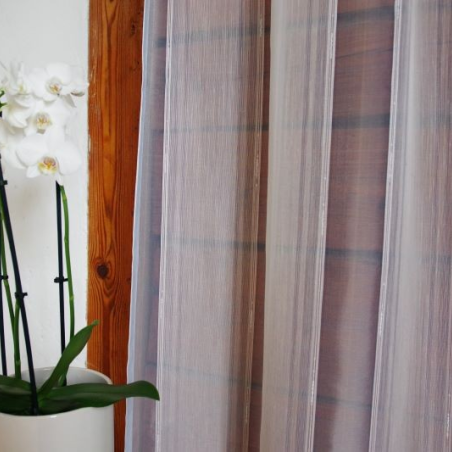 Sheer curtain BALTICO v.4, light blue