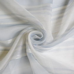 Sheer curtain BALTICO v.4, light blue