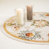 Tablecloth CANDLE, round