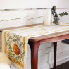 Christmas table runner CANDLE long