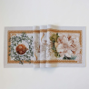 Christmas table runner CANDLE long