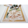 Christmas table runner CANDLE long