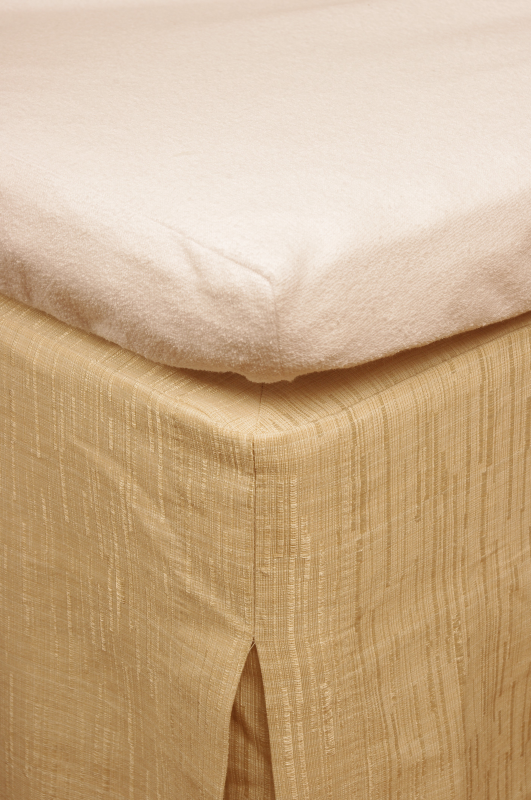Mattress protector for a mattress topper