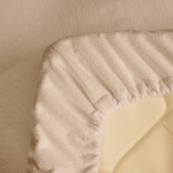 Mattress protector for a mattress topper