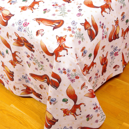 Bed cover FOXES
